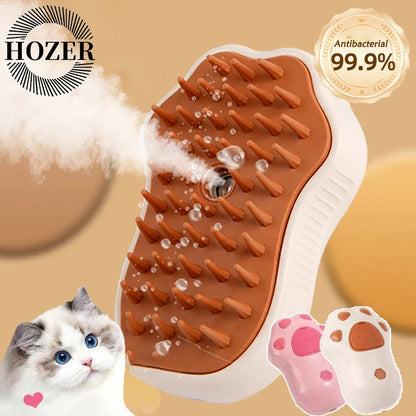 Cat 3 in 1 Electric Steam Massage Brush