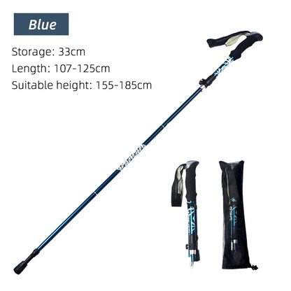 Outdoor Portable Fold Walking Hiking Stick