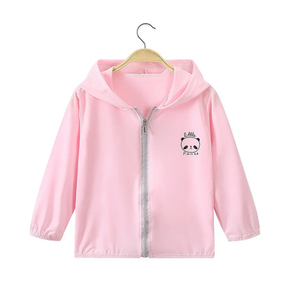 Girls Breathable Sun Protection Jacket