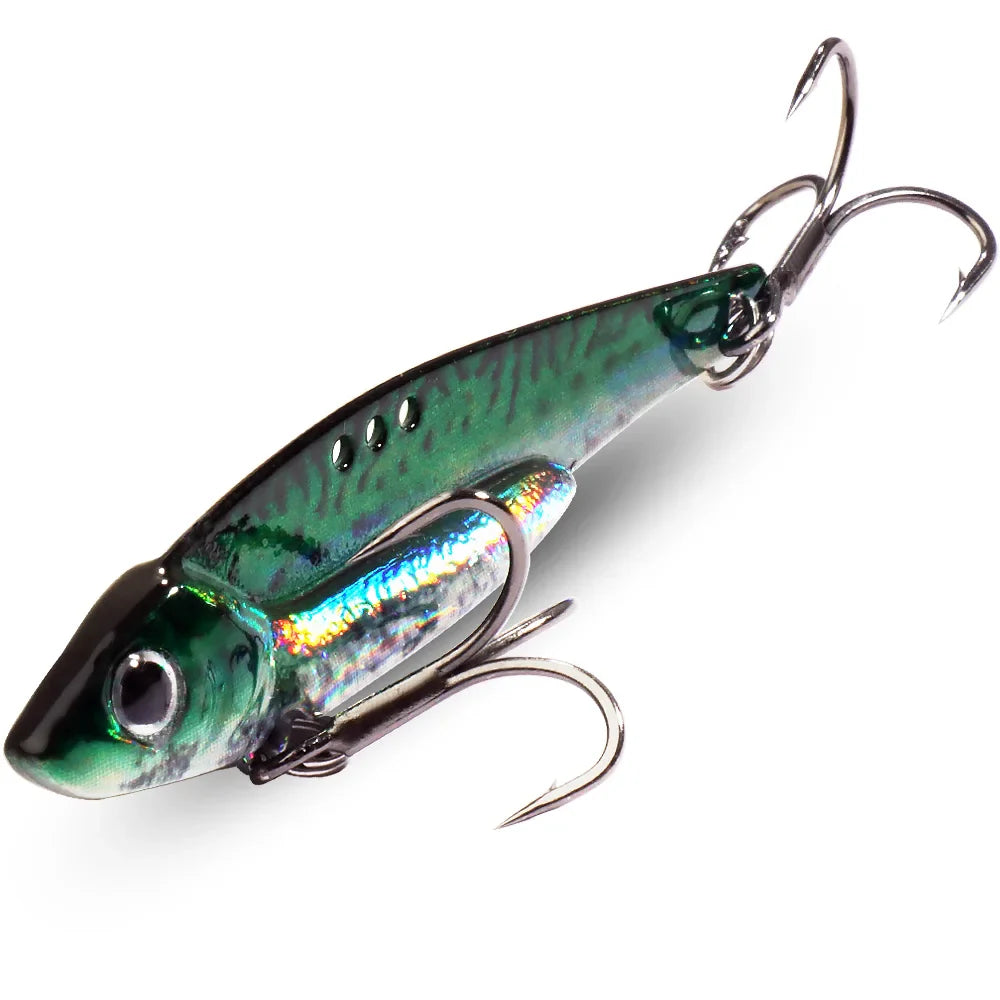 Metal Sinking Blade Treble Hook
