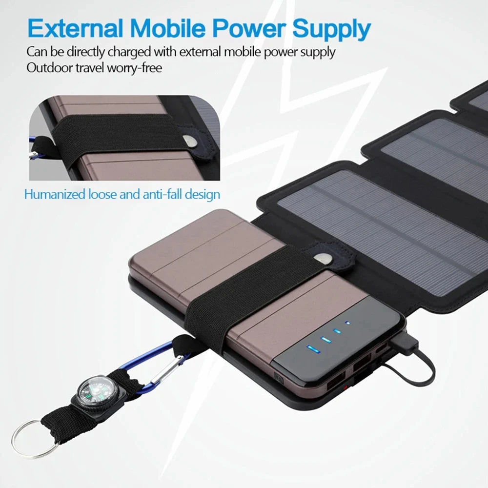 Outdoor Camping Solar Panel Charger