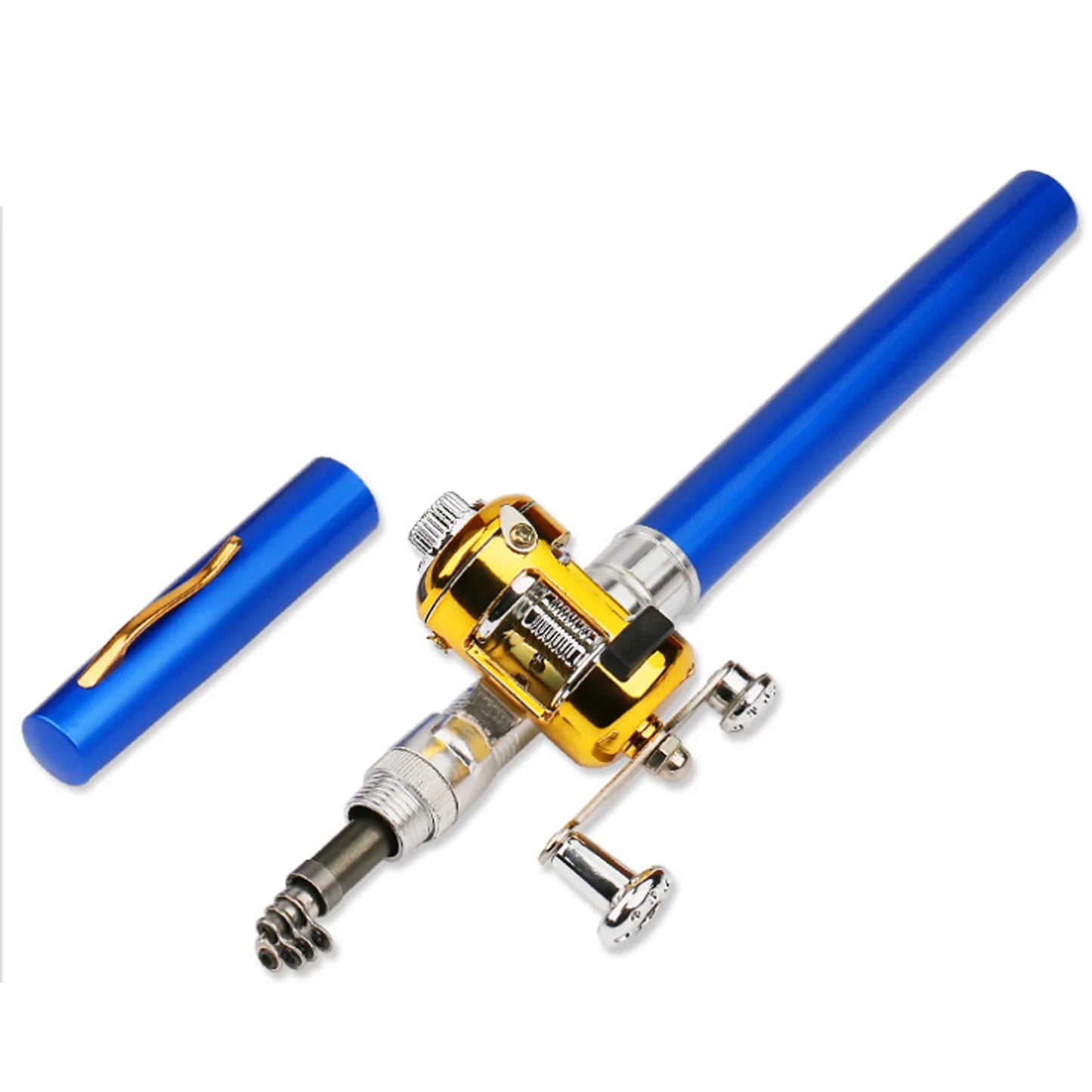 Portable Pocket Telescopic Mini Fishing Pole Pen