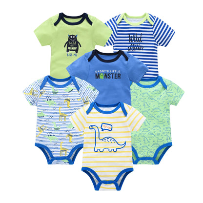 Baby Cotton Short Sleeve Bodysuit
