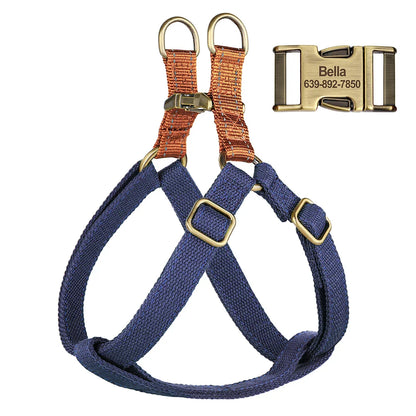 Dog Reflective Custom Nylon Harness Vest