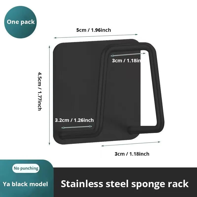 Onepc Stainless Steel Sink Sponge Rack