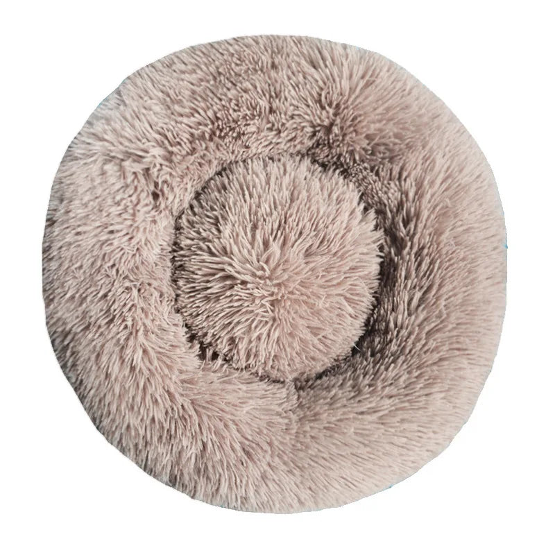 Dog Washable Winter Warm Round Bed