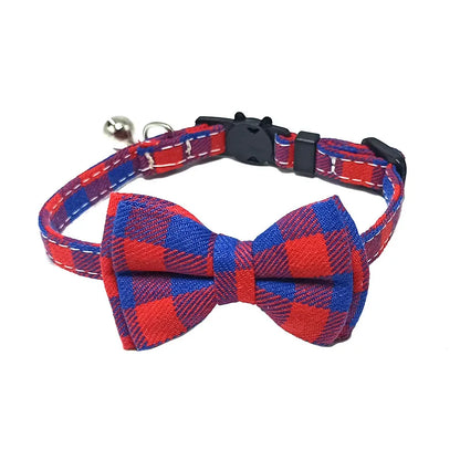 Pet Elastic Adjustable Collar Bow Tie