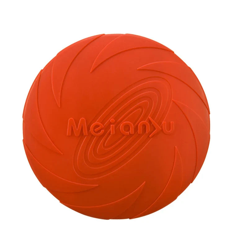 Dog Silicone Flying Disc Chew Toy