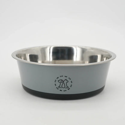 Dog Non-slip Stainless Steel  Food Bowl