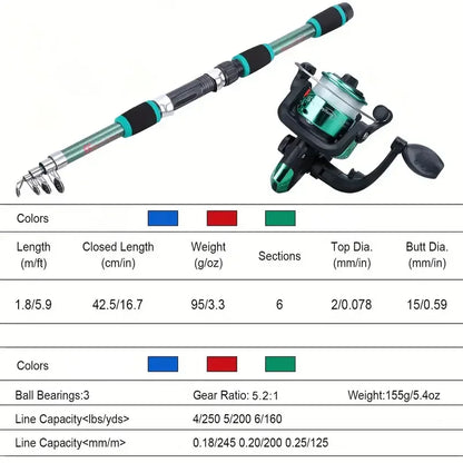 Pole Telescopic Fishing Rod