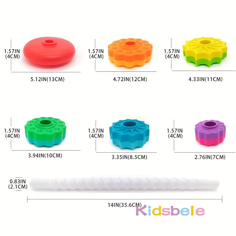 Baby Education Spinning Stacking Toy