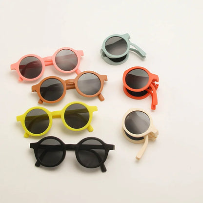 Kids Sun Protection Sunglasses+Storage Box