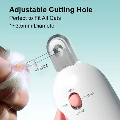 Cat Adjustable Hole Professional Nail Clipper