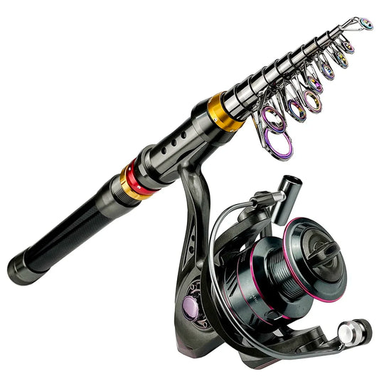 Outdoor Carbon Fiber Fishing Rod Reel