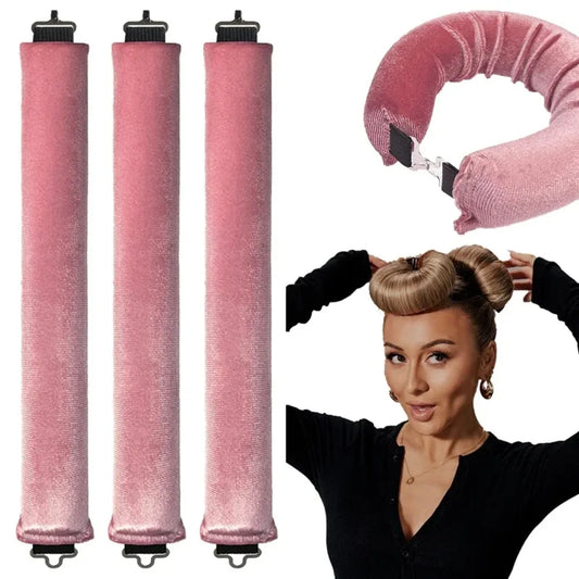 Heatless Hair Curls Foam Roller