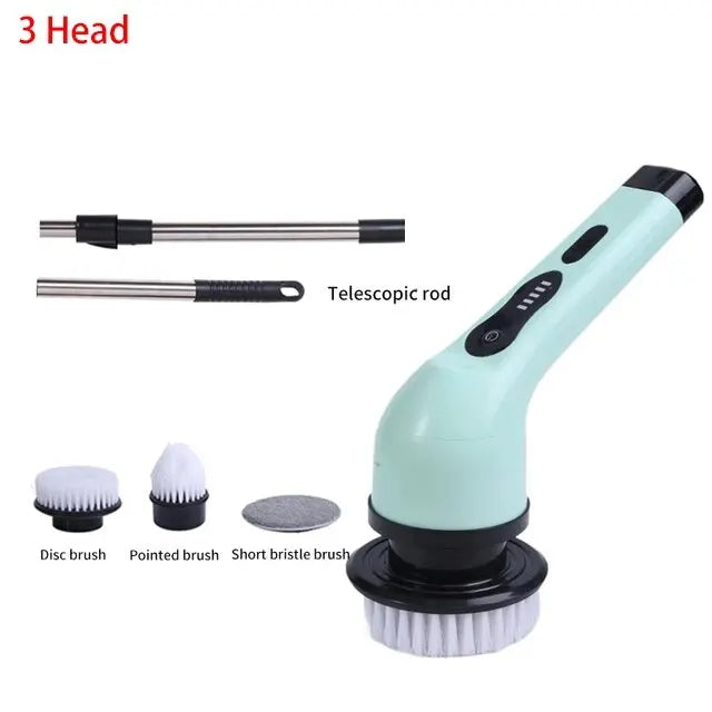 Powerful Wireless Electric Cleaning Brush
