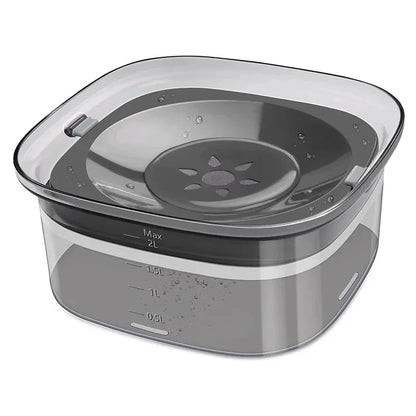 Dog Large Capacity Spill Proof Slow Water Feeder
