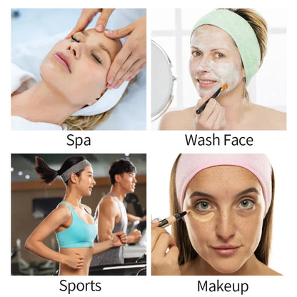 Adjustable Facial Washing Headband