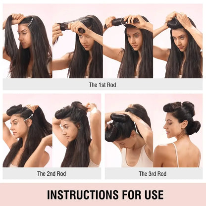 Heatless Hair Curls Foam Roller