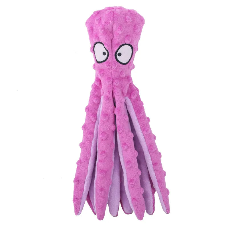 Dog Plush Dinosaur Interactive Chew Toy