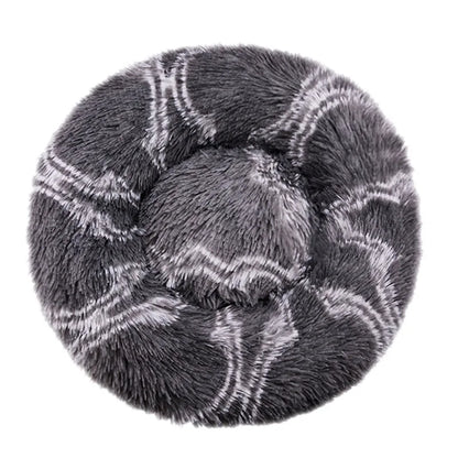 Dog Washable Winter Warm Round Bed