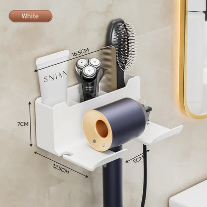 Bathroom Shower Hairdryer Organizer