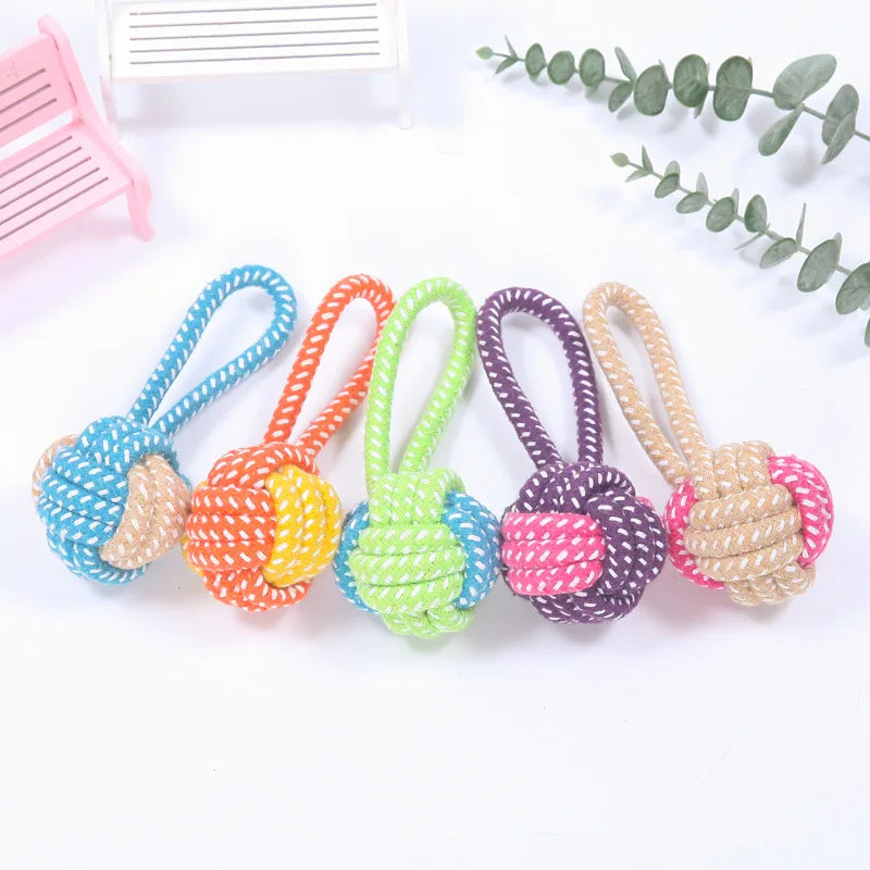 Dog  Interactive Cotton Rope Mini Toy