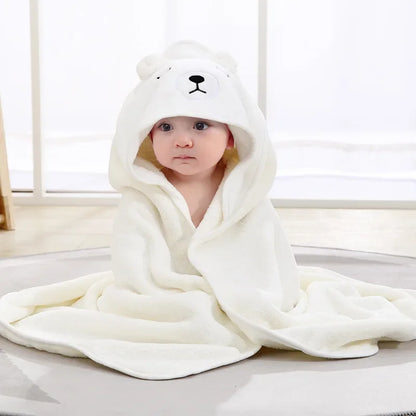 Baby Hooded Soft Bath Towel