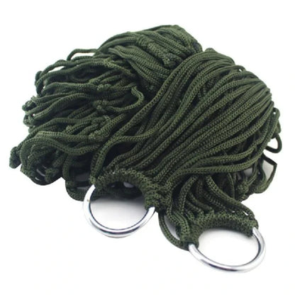 Outdoor Camping Nylon Rope Hammock