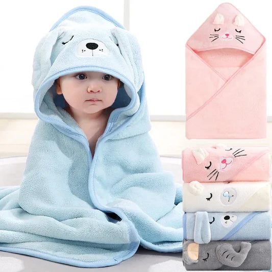 Baby Hooded Soft Bath Towel