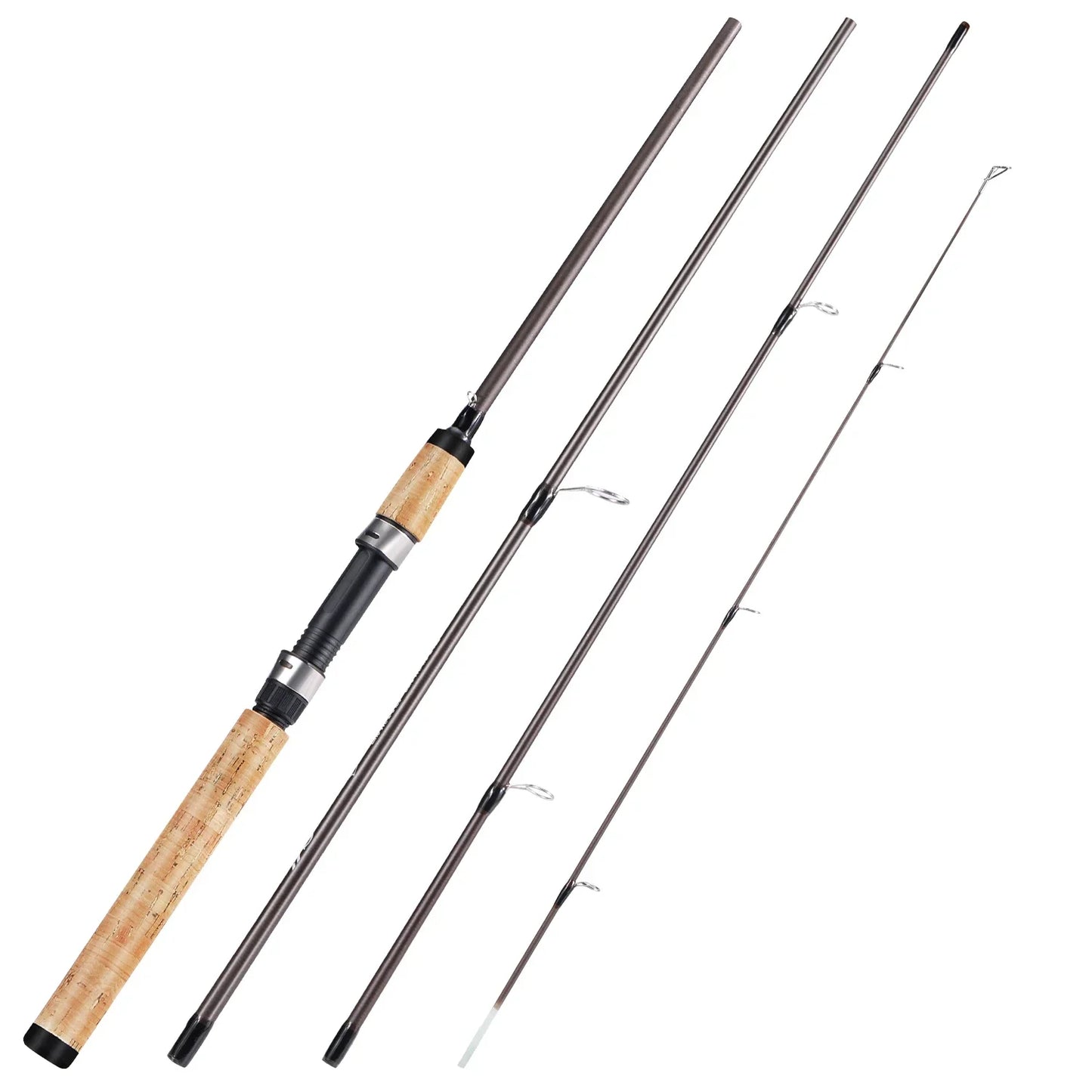Ultra Light Wooden Handle Spinning Rod