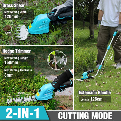 Garden 2-in-1 Cordless Grass Shear Tool