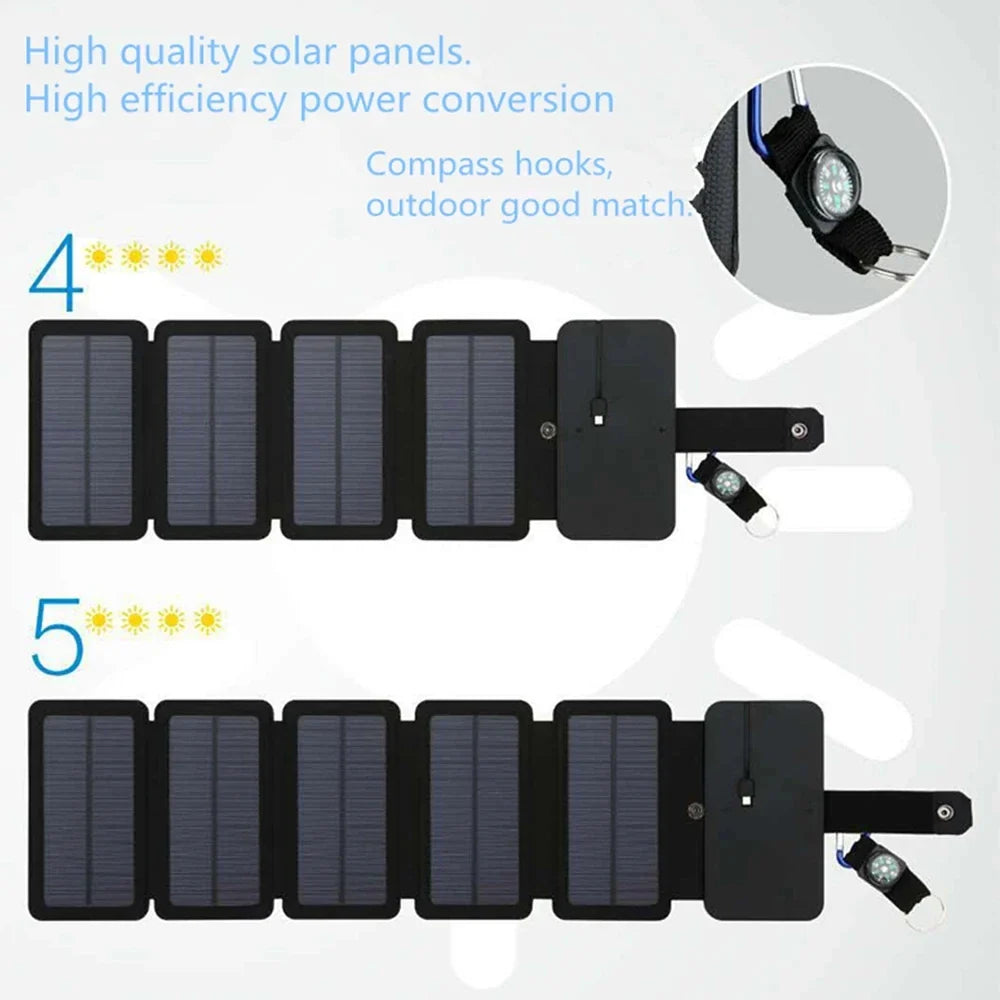 Outdoor Camping Solar Panel Charger