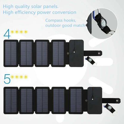 Outdoor Camping Solar Panel Charger