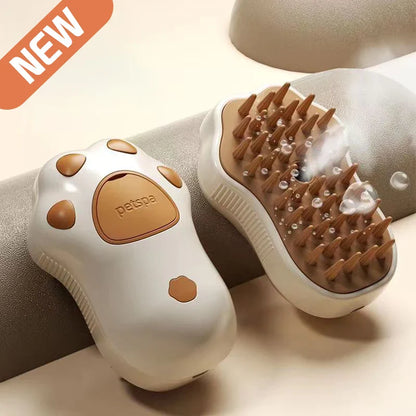 Cat 3 in 1 Electric Steam Massage Brush