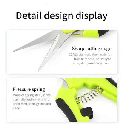 Gardening Hand Pruner 6.5 Inch Scissors