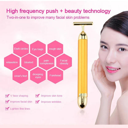 Electric Face-lifting T Beauty Roller
