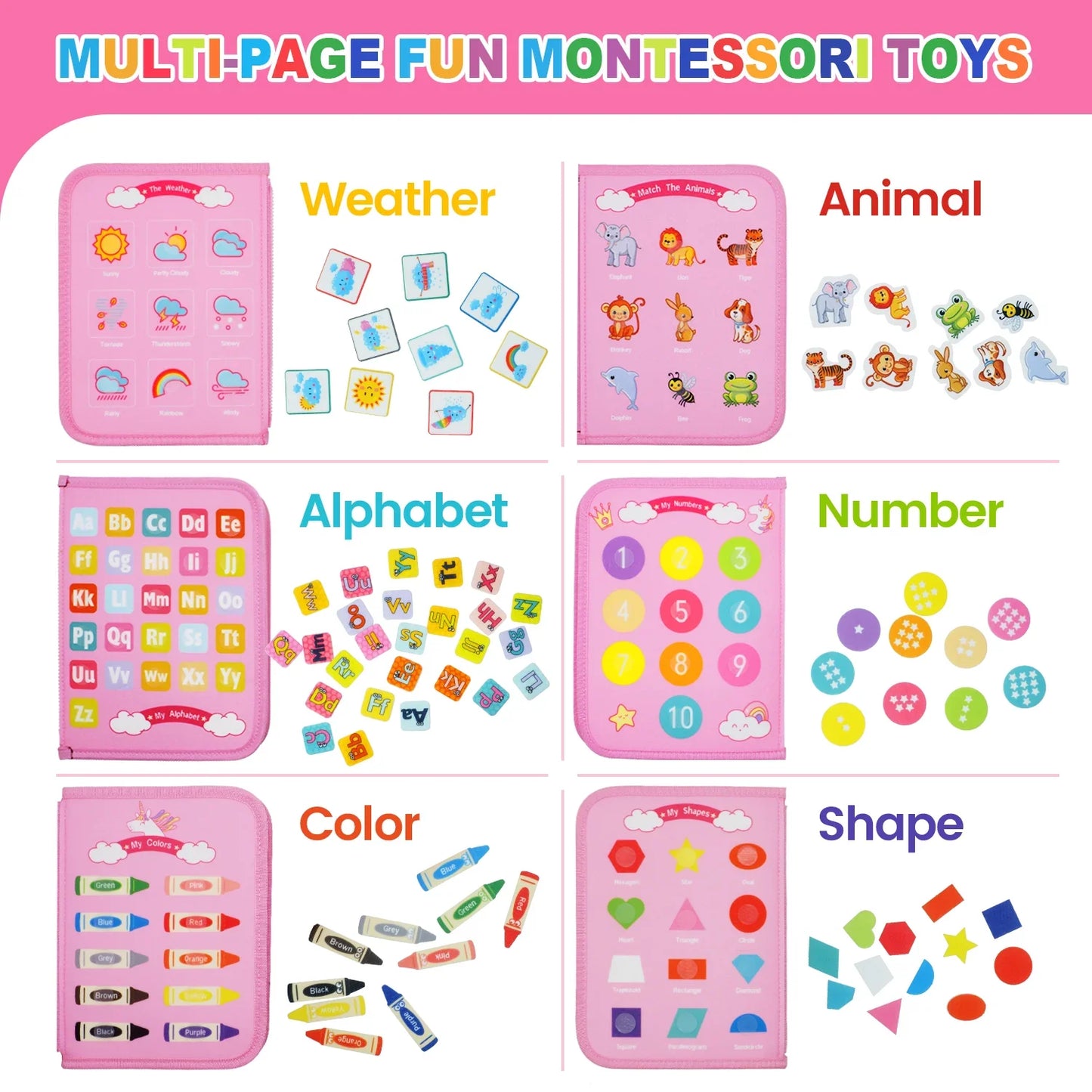Baby Travel Board Educational Toy