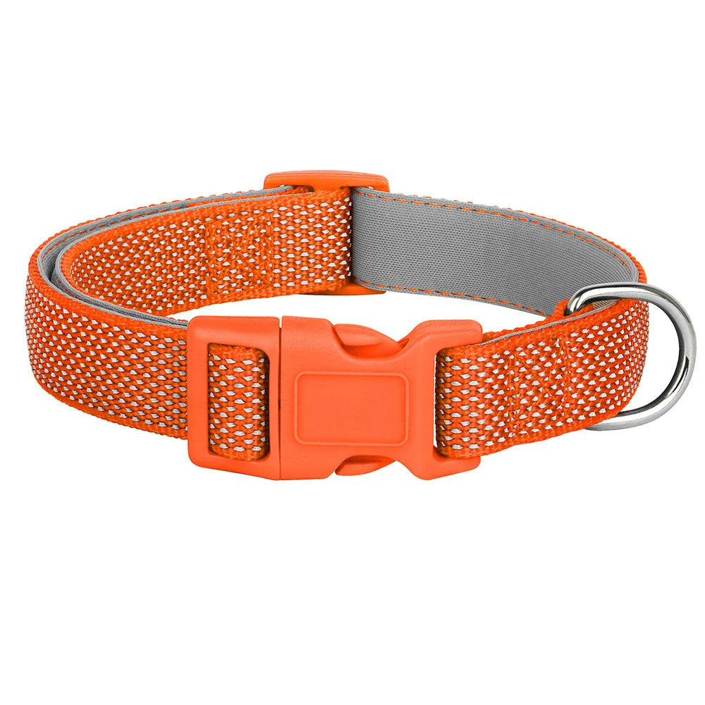 Dog Durable Reflective Nylon Collar