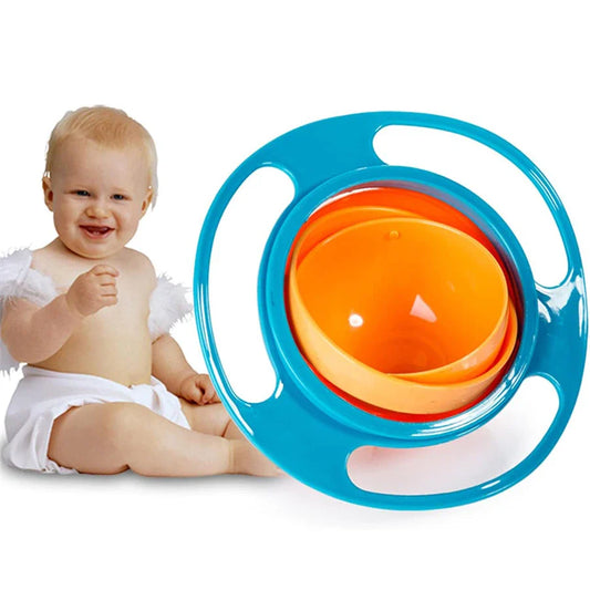 Baby 360 Degree Rotate Spill-Proof Bowl