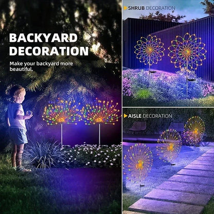 Outdoor Waterproof Solar Firework Light