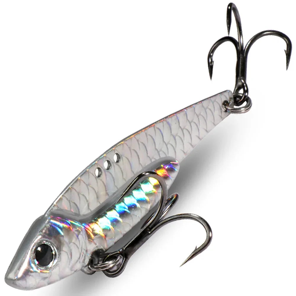 Metal Sinking Blade Treble Hook
