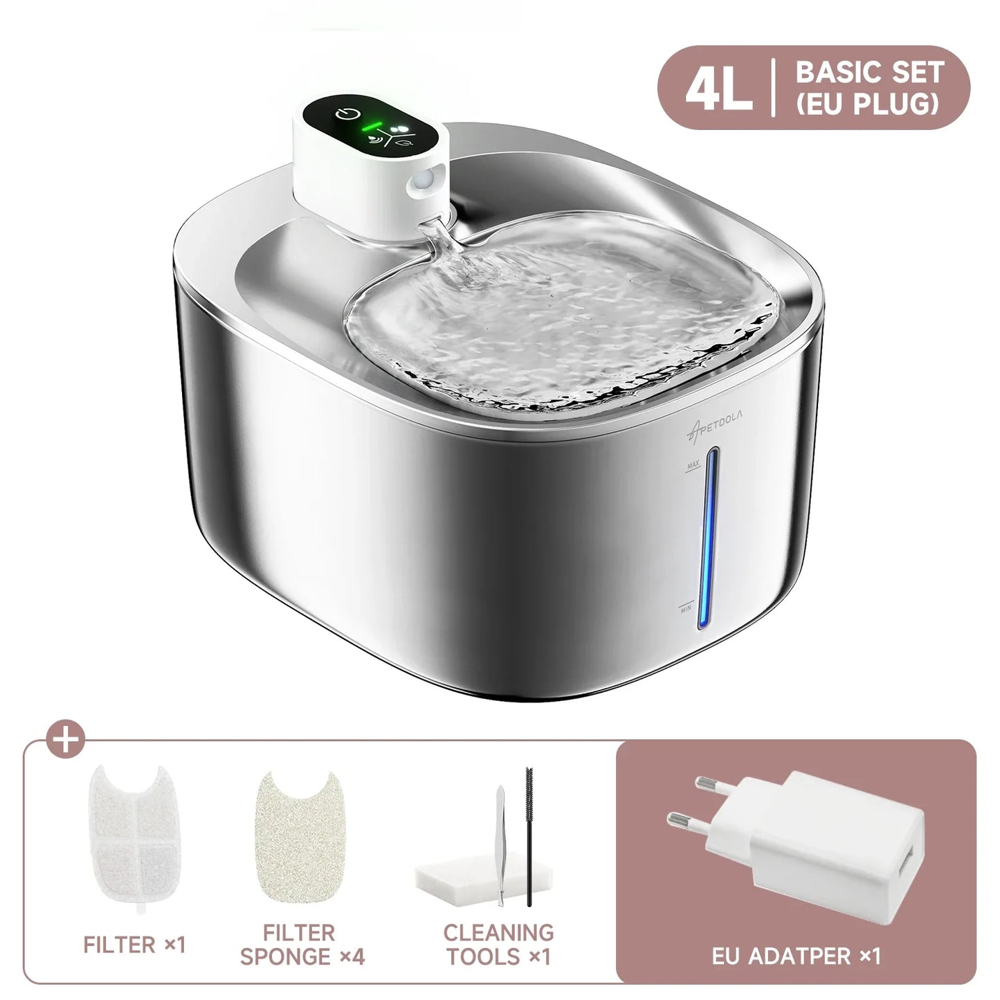 Cat 4L Wireless Drinking Water Fountain