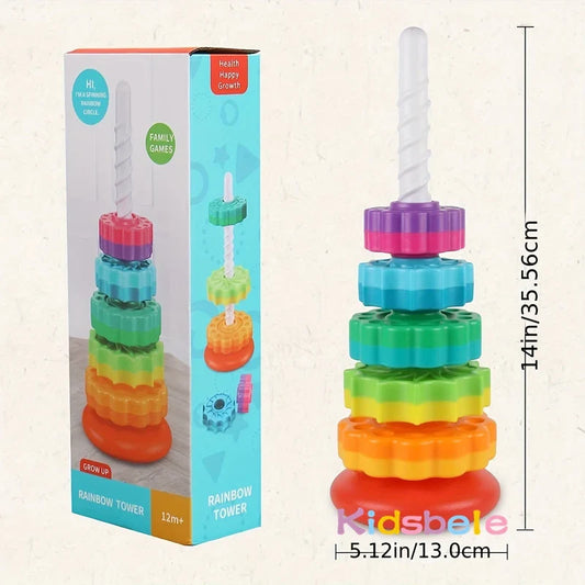 Baby Education Spinning Stacking Toy