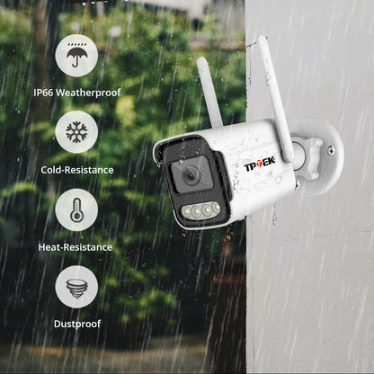 4K 8MP IP Outdoor Security Camera
