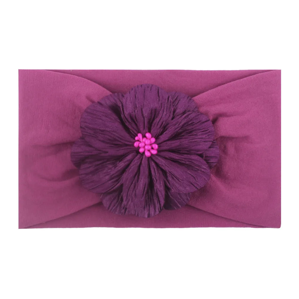 Baby Soft Elastic Flower Headband