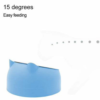 Cat Lovely Creative Inclined Food Feeding Bowl