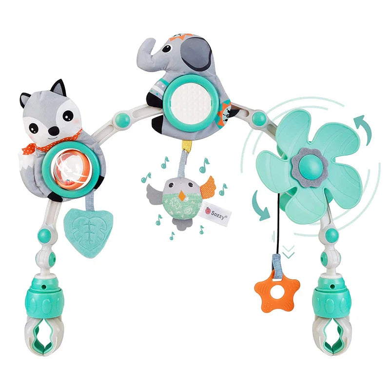 Baby Stroller Arch Travel Animal Toy