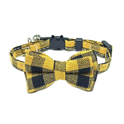 Pet Elastic Adjustable Collar Bow Tie