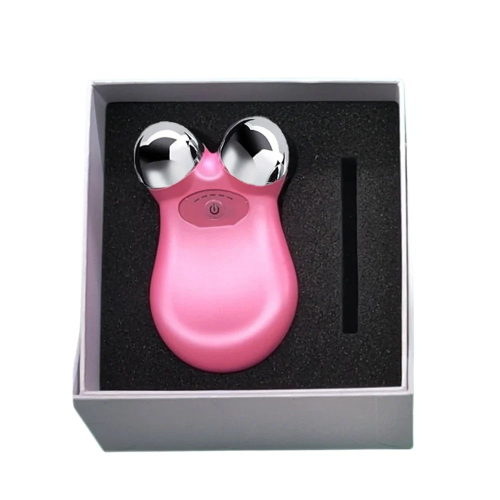Anti Wrinkles Microcurrent Facial Massager Roller